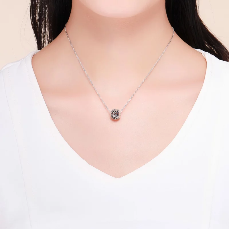 (image pour) Pendentif de style Pandora avec lettre-Q - SCC738-Q - Afficher 5