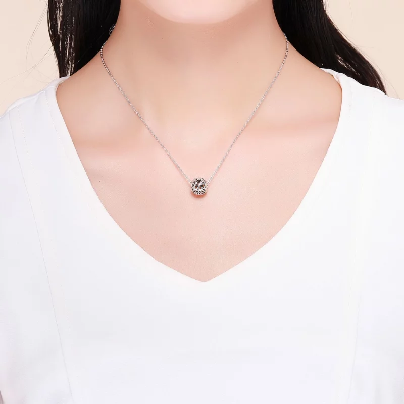 (image pour) Pendentif de style Pandora avec lettre U - SCC738-U - Afficher 5