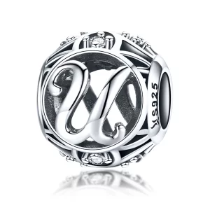 (image pour) Pendentif de style Pandora avec lettre U - SCC738-U