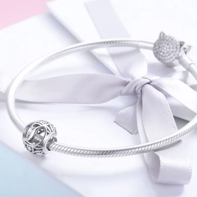 (image pour) Pendentif Lettre-I de style Pandora - SCC738-I - Afficher 4