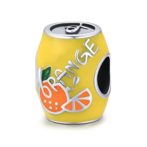(image pour) Pendentif Mini Jus d'Orange de style Pandora - SCC1948