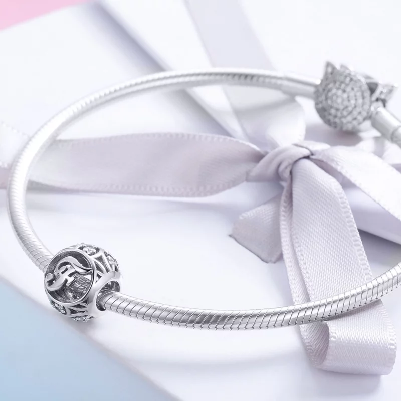 (image pour) Pendentif Pandora Style Lettre-F - SCC738-F - Afficher 4