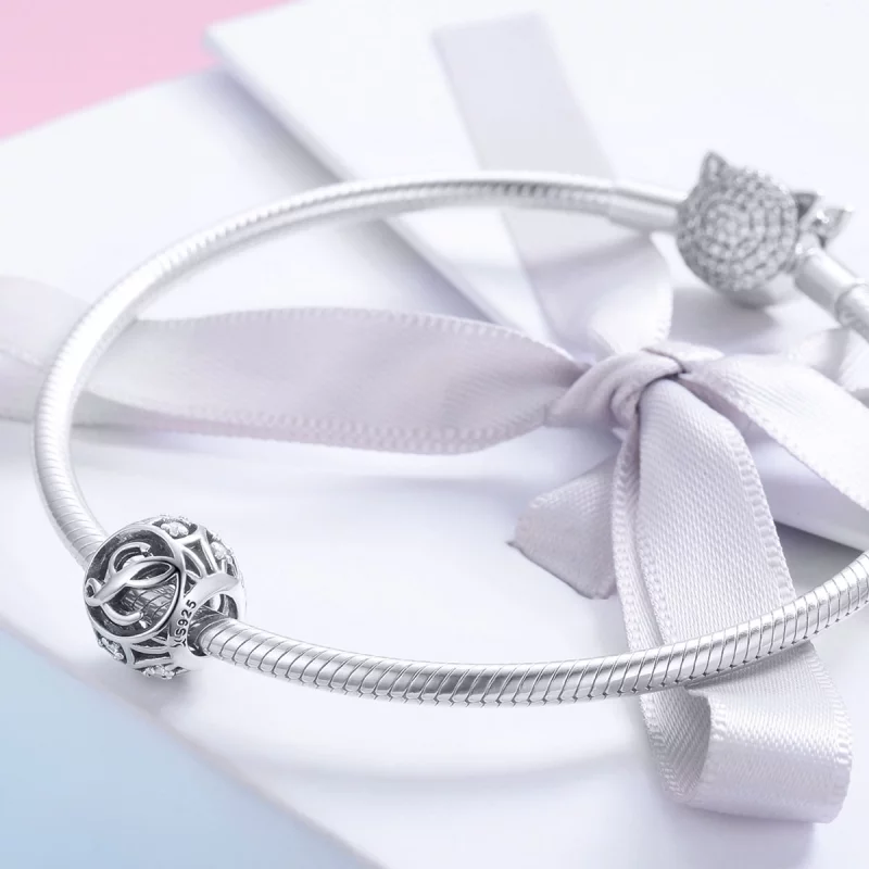 (image pour) Pendentif Pandora Style Lettre-L - SCC738-L - Afficher 4