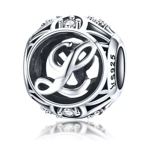 Pendentif Pandora Style Lettre-L - SCC738-L (image pour) Pendentif Pandora Style Lettre-L - SCC738-L