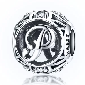 Pendentif Pandora Style Lettre-P - SCC738-P (image pour) Pendentif Pandora Style Lettre-P - SCC738-P