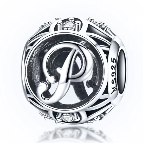 (image pour) Pendentif Pandora Style Lettre-P - SCC738-P