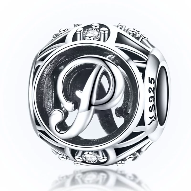 (image pour) Pendentif Pandora Style Lettre-P - SCC738-P