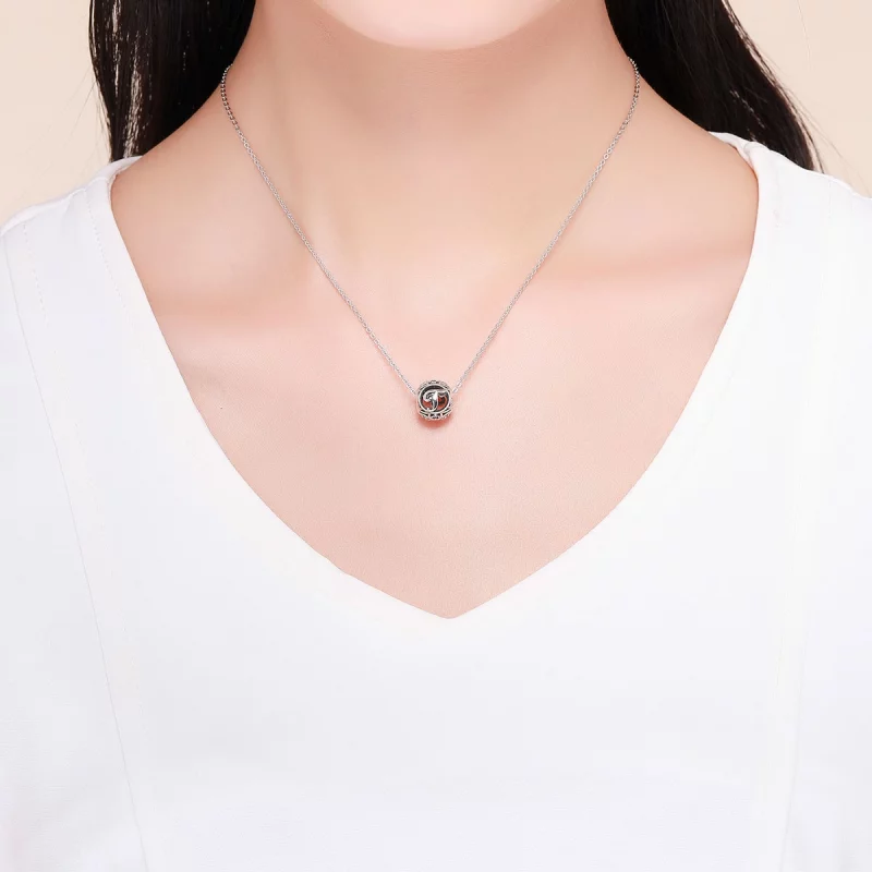 (image pour) Pendentif style Pandora avec lettre "T" - SCC738-T - Afficher 5
