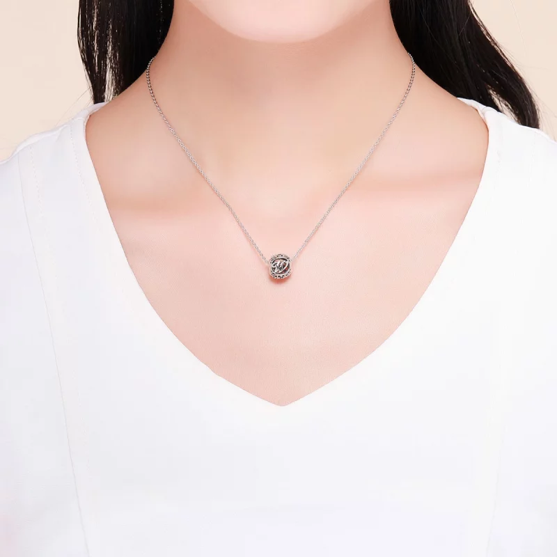 (image pour) Pendentif style Pandora avec lettre W - SCC738-W - Afficher 5