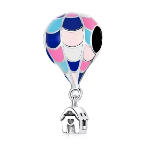 Pendentif style Pandora Charme Montgolfière de Rêve - BSC545 (image pour) Pendentif style Pandora Charme Montgolfière de Rêve - BSC545