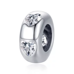 (image pour) Pendentif style Pandora cœur pur - SCC1931