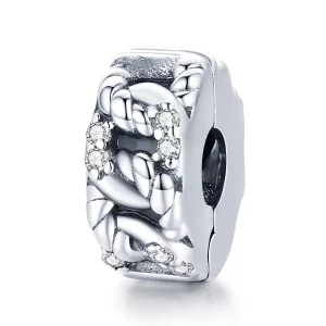 (image pour) Pince en corde style Pandora - SCC1937