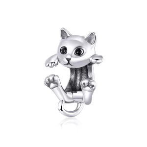 (image pour) Style Pandora Charm Chaton - BSC208