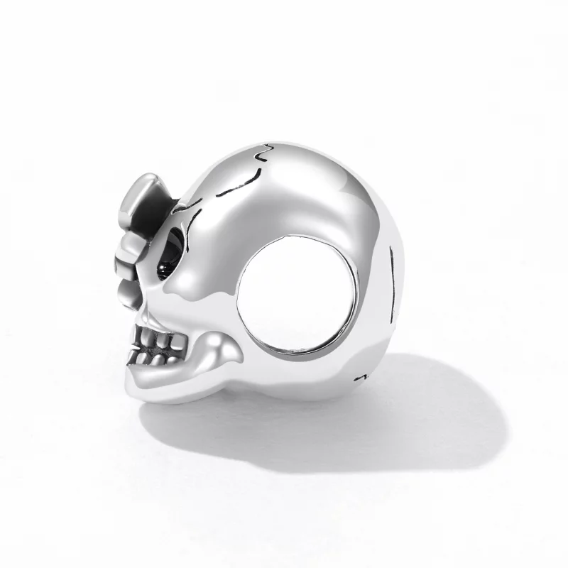 (image pour) Style Pandora Charm Crâne Rétro - SCC2232 - Afficher 3