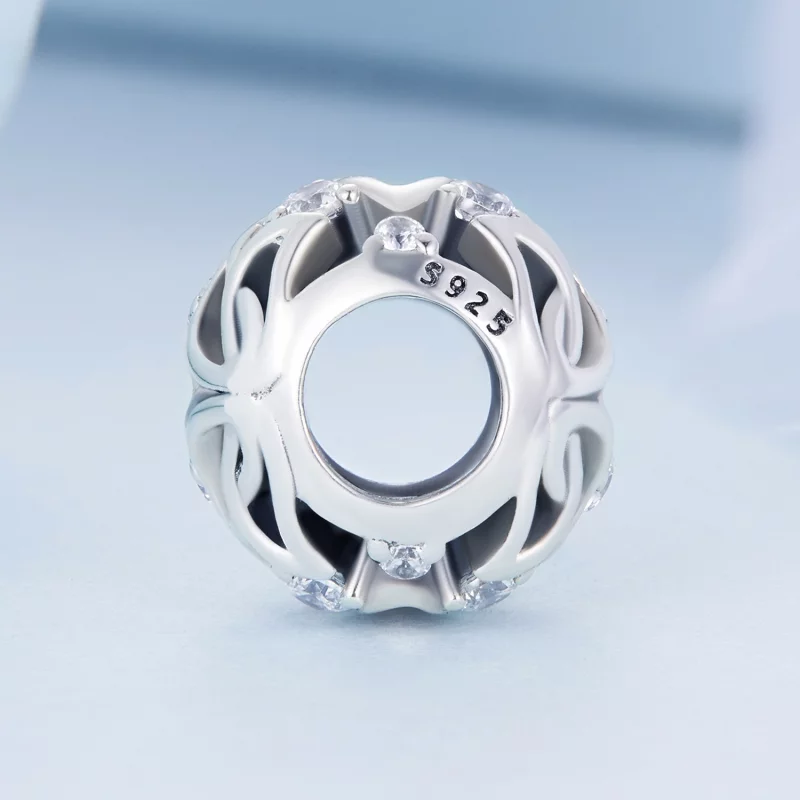 (image pour) Style Pandora Charm Lotus - BSC675 - Afficher 3