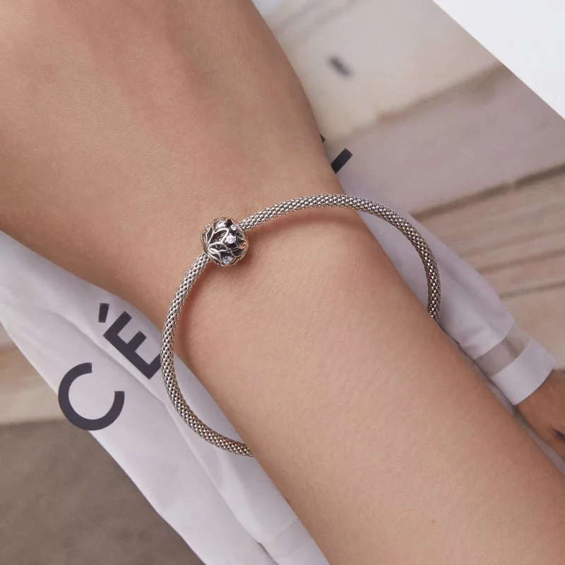 (image pour) Style Pandora Charm Lotus - BSC675 - Afficher 6