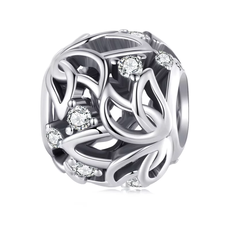 (image pour) Style Pandora Charm Lotus - BSC675