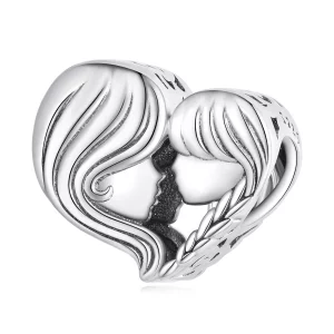 Style Pandora Charm Mère et Fille - BSC687 (image pour) Style Pandora Charm Mère et Fille - BSC687