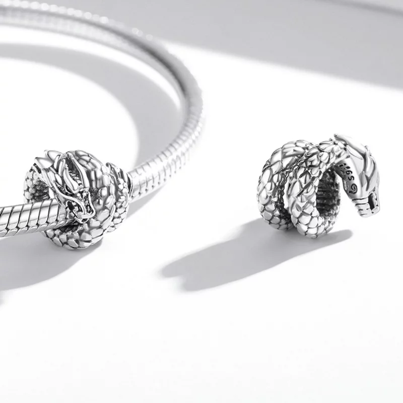 (image pour) Style Pandora Charm rétro Panlong - BSC546 - Afficher 4