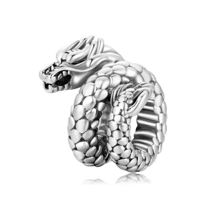 Style Pandora Charm rétro Panlong - BSC546 (image pour) Style Pandora Charm rétro Panlong - BSC546