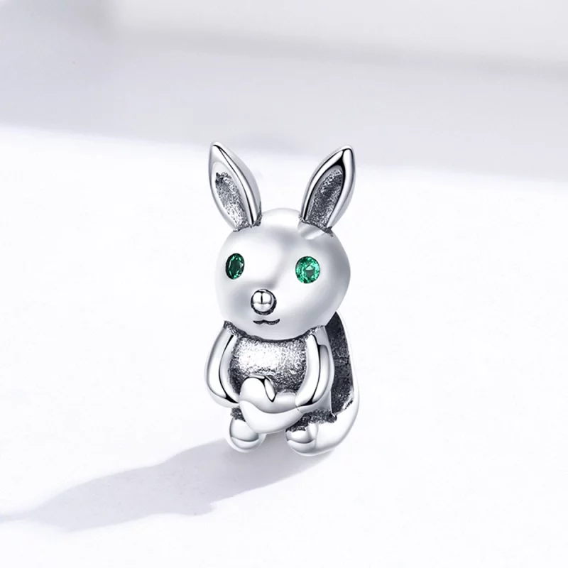 (image pour) Style Pandora Charmant Lapin Mignon - BSC169 - Afficher 2