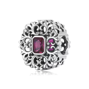 (image pour) Style Pandora Rétro Motif - Charme en Zirconium - SCC2152