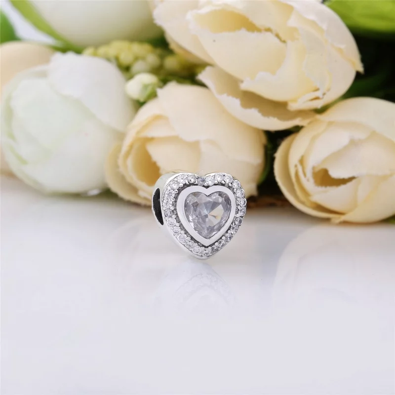 (image pour) Amour Scintillant, charm PANDORA France - 797608CZ - Afficher 3