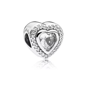 (image pour) Amour Scintillant, charm PANDORA France - 797608CZ