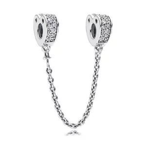 (image pour) Chaîne de Confort Arcs de l’Amour Scintillants PANDORA France - 797138CZ