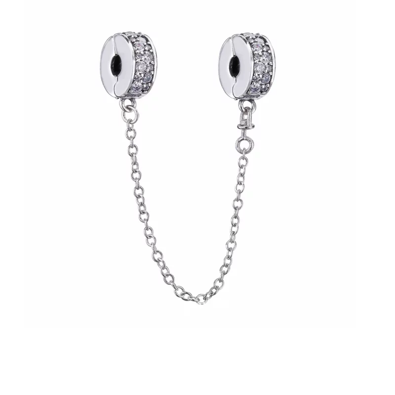 (image pour) Chaîne de confort Élégance brillante en Argent PANDORA France - PA0022-1