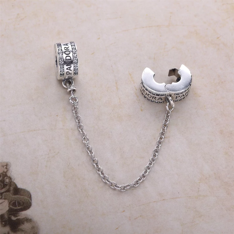 (image pour) Chaîne de Confort Logo PANDORA - 782057CZ - Afficher 3