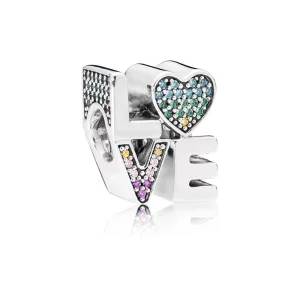 (image pour) Charm Amour Multicolore PANDORA France - 797189NRPMX