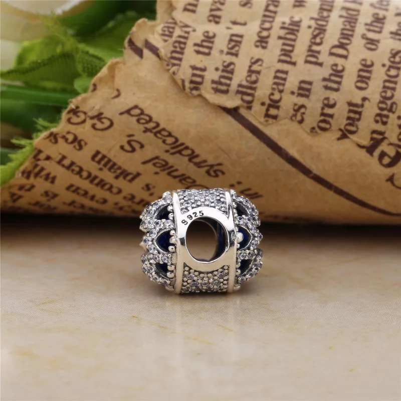 (image pour) Charm Beauté glaciaire en Argent PANDORA France - 796360NSB - Afficher 3