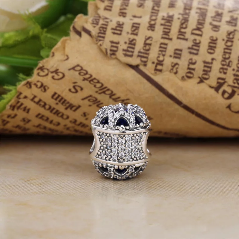(image pour) Charm Beauté glaciaire en Argent PANDORA France - 796360NSB - Afficher 4