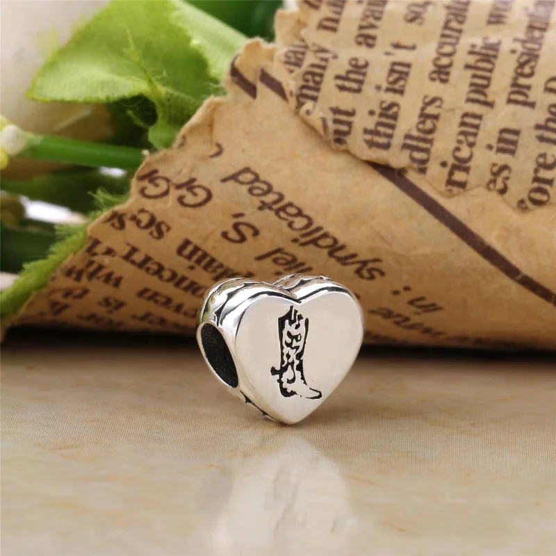 (image pour) Charm Botte dans le coeur en Argent PANDORA France - PS00178-1 - Afficher 2