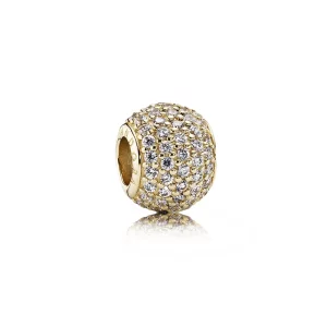 Charm Boules Pavé Or 585/1000e - 750819CZ (image pour) Charm Boules Pavé Or 585/1000e - 750819CZ