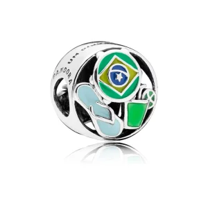 (image pour) Charm Brésil en Argent PANDORA France - 797219ENMX