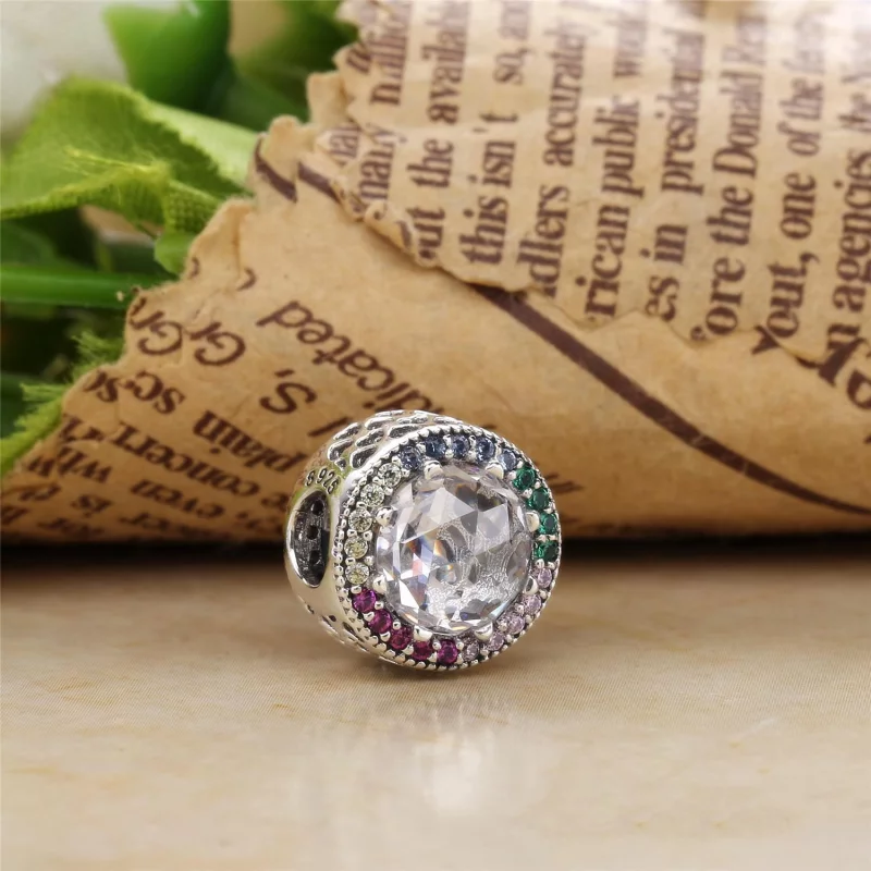 (image pour) Charm Coeurs radieux en Argent PANDORA France - PX00340-1 - Afficher 2