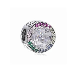 (image pour) Charm Coeurs radieux en Argent PANDORA France - PX00340-1