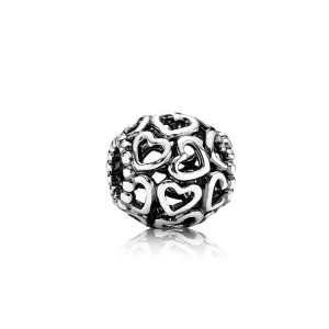 (image pour) Charm Cœur Ajouré - 790964