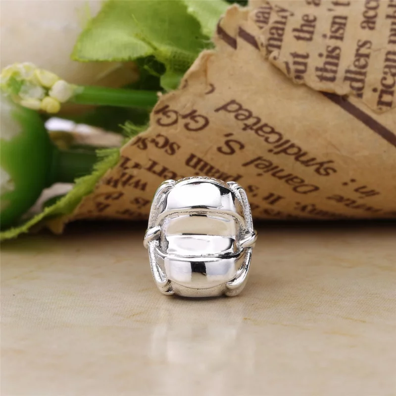 (image pour) Charm Cœur et Nœud Resplendissants PANDORA France - 797303 - Afficher 4
