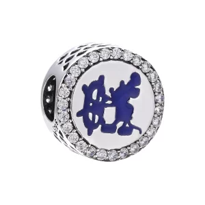 Charm Disney, croisière en Argent PANDORA France - PX00361-1 (image pour) Charm Disney, croisière en Argent PANDORA France - PX00361-1