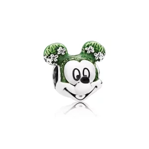 (image pour) Charm Disney Mickey Epcot en Argent PANDORA France - 796603ENMX