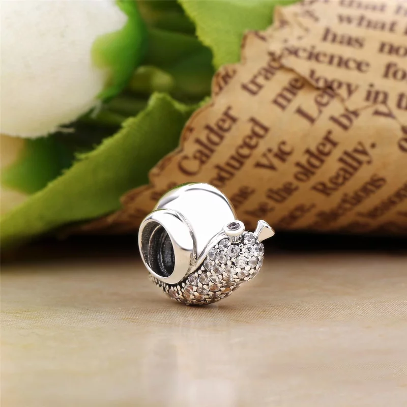 (image pour) Charm Escargot Scintillant PANDORA France - 797063CZ - Afficher 2