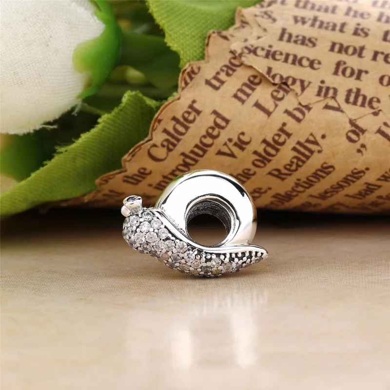 (image pour) Charm Escargot Scintillant PANDORA France - 797063CZ - Afficher 3