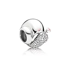 Charm Escargot Scintillant PANDORA France - 797063CZ (image pour) Charm Escargot Scintillant PANDORA France - 797063CZ