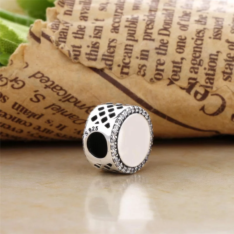 (image pour) Charm Fleur De Lis en Argent PANDORA France - ENG792016CZ_7 - Afficher 3