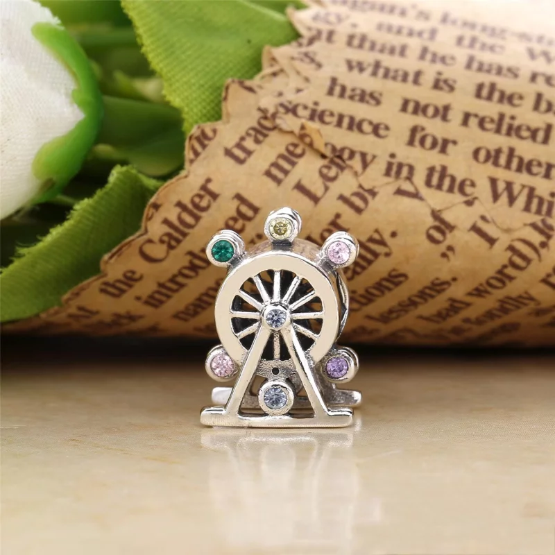 (image pour) Charm Grande Roue Colorée PANDORA France - 797199NLCMX - Afficher 3