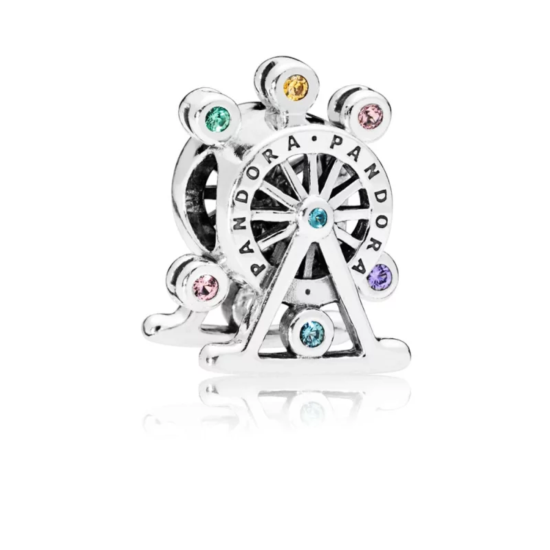 (image pour) Charm Grande Roue Colorée PANDORA France - 797199NLCMX