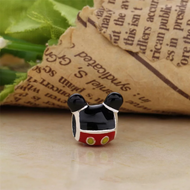 (image pour) Charm Icône Mickey Mouse Silhouette en Argent PANDORA France - 10PNDA-62868 - Afficher 2